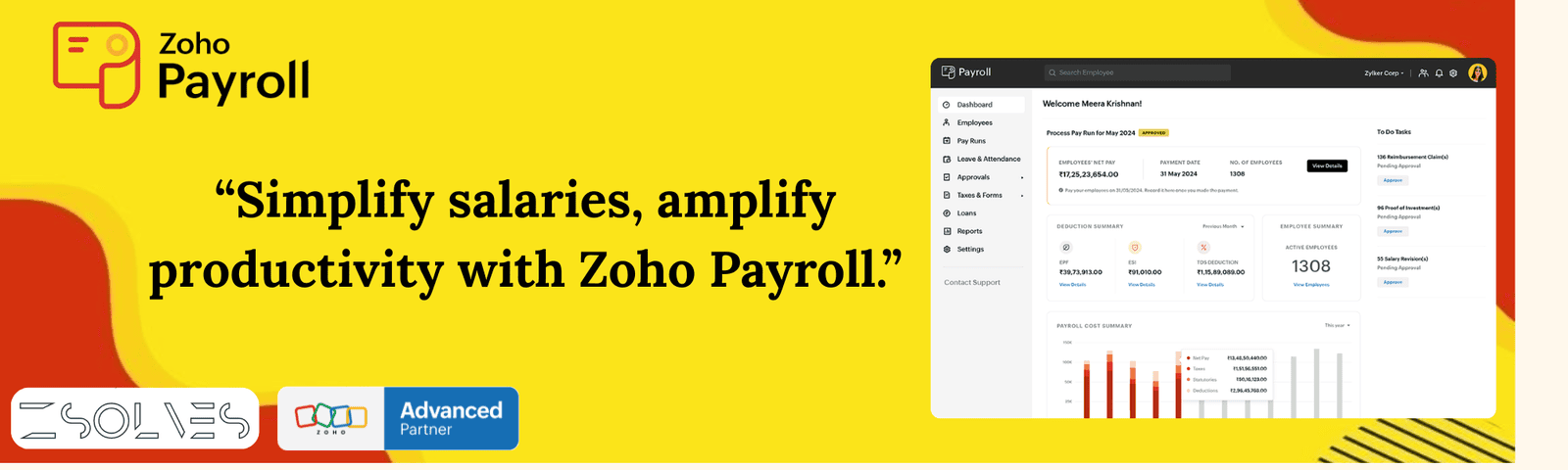 What is Zoho Payroll ?